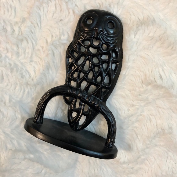 Urban Outfitters Black Owl Earring Holder